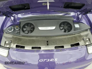 2016 Porsche 911 GT3 RS with VIN WP0AF2A99GS193209, listed as a Copart auction lot 51185225 with 8,083 mi miles and Salvage Title. Bid and sale history available at carsss.com. Image 12.