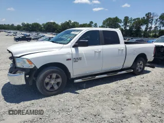 2019 Ram 1500 SLT with VIN 1C6RR6TT9KS693509, listed as a Copart auction lot 61536515 with 47,219 mi miles and Salvage title. Bid and sale history available at DreamBid. Image 1.