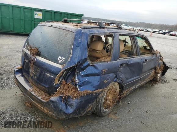 2006 Subaru Forester 2.5 X w/Premium Pkg with VIN JF1SG65606H705482, listed as a Copart auction lot 74746924 with 0 mi miles and Non Repairable. Bid and sale history available at carsss.com. Image 3.