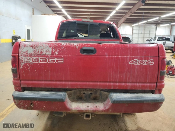 1999 Dodge Ram 1500 with VIN 1B7HF13Z1XJ584429, listed as a Copart auction lot 48143595 with 0 mi miles and Salvage Title. Bid and sale history available at carsss.com. Image 6.