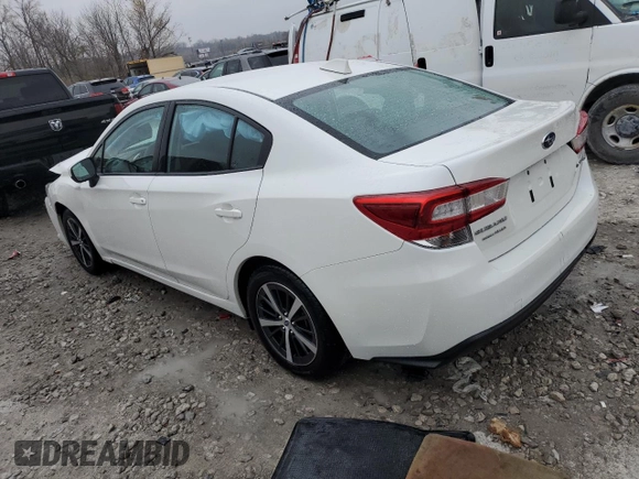 2020 Subaru Impreza Premium with VIN 4S3GKAV61L3607801, listed as a Copart auction lot 82368294 with 28,816 mi miles and Salvage title. Bid and sale history available at DreamBid. Image 2.