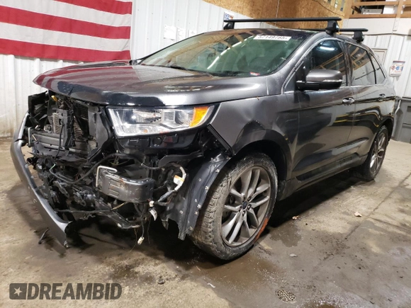 2017 Ford Edge Titanium z VIN 2FMPK4K87HBC20454, wystawiony jako Copart lot #57149785 z przebiegiem 66 682 mil mil oraz Czysty tytuł • Clean title. Historia ofert i sprzedaży dostępna na DreamBid. Obrazek 1.