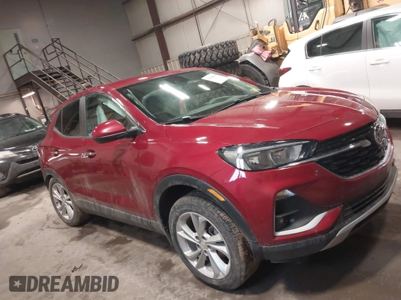 2021 Buick Encore GX Preferred with VIN KL4MMCSL8MB073636, listed as a IAAI auction lot 41708830 with 44,170 mi miles and . Bid and sale history available at DreamBid. Image 12.