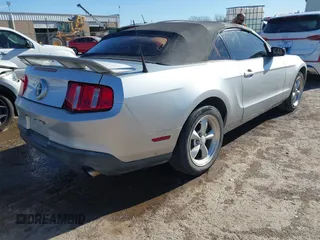 2010 Ford Mustang V6 with VIN 1ZVBP8EN9A5122431, listed as a IAAI auction lot 41802456 with 150,524 mi miles and . Bid and sale history available at carsss.com. Image 4.