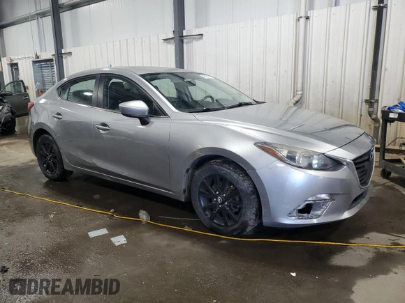 2014 Mazda 3 i Grand Touring with VIN JM1BM1W74E1109781, listed as a Copart auction lot 46420985 with 186,827 mi miles and Clean Title. Bid and sale history available at DreamBid. Image 4.