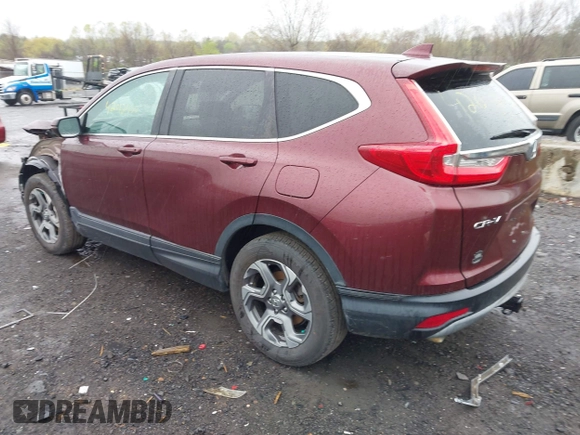 2017 Honda CR-V EX with VIN 2HKRW2H52HH628285, listed as a IAAI auction lot 42012430 with 115,822 mi miles. Bid and sale history available at carsss.com. Image 3.