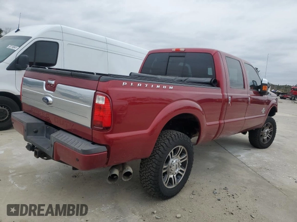 2015 Ford F-350 Platinum с VIN 1FT8W3BTXFEB43009, выставлен на аукционе Copart как лот 44359255 с пробегом 117 264 миль миль и Списание • Salvage title. История ставок и продаж доступна на DreamBid. Изображение 3.