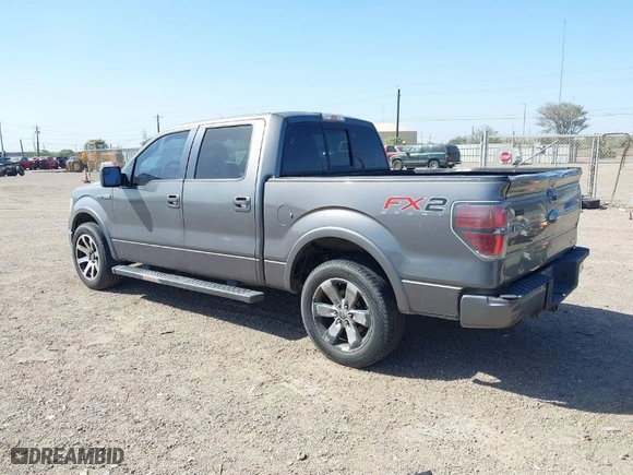 2013 Ford F-150 XL with VIN 1FTFW1CF5DKE02203, listed as a IAAI auction lot 41804409 with 340,100 mi miles. Bid and sale history available at carsss.com. Image 3.