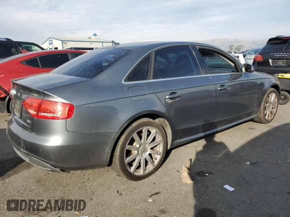 2012 Audi A4 2.0T Premium Plus with VIN WAUEFAFLXCA118595, listed as a Copart auction lot 86212394 with 149,191 mi miles and Salvage Title. Bid and sale history available at carsss.com. Image 3.
