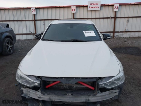2014 BMW 3 Series 335i xDrive with VIN WBA3B9C56EF588393, listed as a IAAI auction lot 41383156 with 177,143 mi miles. Bid and sale history available at carsss.com. Image 12.