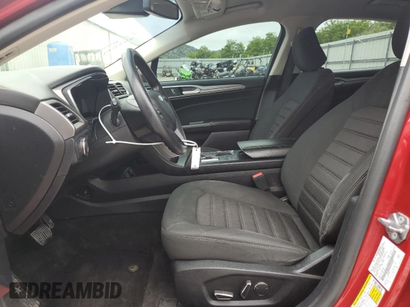 2020 Ford Fusion SE with VIN 3FA6P0HD9LR245869, listed as a Copart auction lot 57998575 with 80,458 mi miles and Salvage title. Bid and sale history available at DreamBid. Image 7.