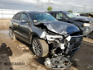 2018 Audi Q3 Premium Plus with VIN WA1JCCFS9JR024052, listed as a Copart auction lot 60452962 with 22,841 mi miles. Bid and sale history available at carsss.com. Image 1.