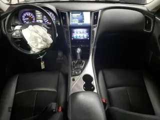 2014 Infiniti Q50 Premium with VIN JN1BV7AR9EM701056, listed as a Copart auction lot 51311135 with 80,387 mi miles and Salvage Title. Bid and sale history available at carsss.com. Image 8.