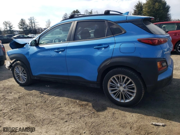 2021 Hyundai Kona SEL Plus with VIN KM8K6CAA8MU610223, listed as a Copart auction lot 47034355 with 70,678 mi miles and Salvage Title. Bid and sale history available at carsss.com. Image 2.