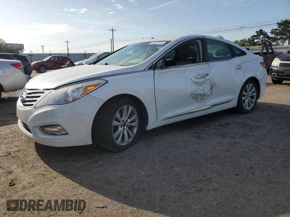 2014 Hyundai Azera z VIN KMHFG4JG6EA342493, wystawiony jako Copart lot #61897745 z przebiegiem 120 519 mil mil oraz Szkoda całkowita • Salvage title. Historia ofert i sprzedaży dostępna na DreamBid. Obrazek 1.