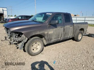 2018 Ram 1500 Express with VIN 1C6RR7FT3JS164976, listed as a Copart auction lot 62505275 with Not provided miles and Salvage title. Bid and sale history available at DreamBid. Image 1.