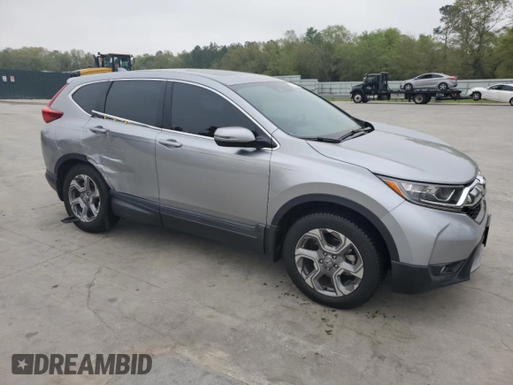 2018 Honda CR-V EX-L with VIN 7FARW1H84JE045357, listed as a Copart auction lot 51622855 with 78,492 mi miles and Salvage Title. Bid and sale history available at DreamBid. Image 4.
