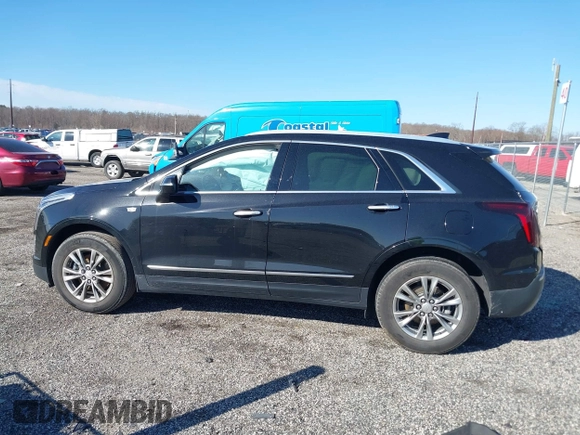 2020 Cadillac XT5 Premium Luxury FWD with VIN 1GYKNCRS5LZ236055, listed as a IAAI auction lot 41754608 with 50,509 mi miles. Bid and sale history available at carsss.com. Image 14.