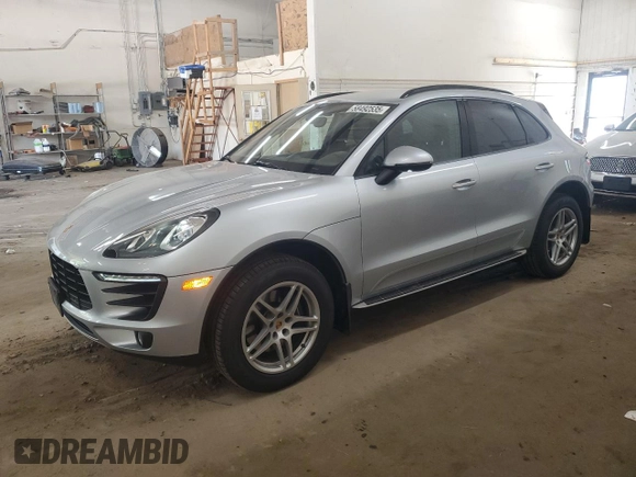 2017 Porsche Macan with VIN WP1AA2A5XHLB83939, listed as a Copart auction lot 58492535 with 26,673 mi miles and Salvage title. Bid and sale history available at DreamBid. Image 1.