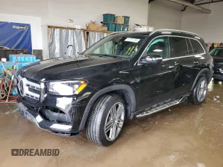 2021 Mercedes-Benz GLS 450 z VIN 4JGFF5KE7MA441215, wystawiony jako Copart lot #51791755 z przebiegiem 38 676 mil mil oraz Szkoda całkowita • Salvage title. Historia ofert i sprzedaży dostępna na DreamBid. Obrazek 1.