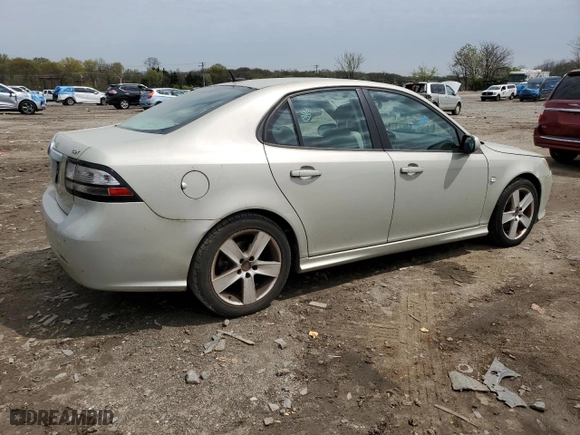 2008 Saab 9-3 with VIN YS3FB49Y881015316, listed as a Copart auction lot 52994615 with 143,366 mi miles and Clean Title. Bid and sale history available at carsss.com. Image 3.