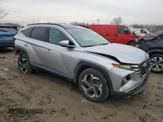 2024 Hyundai Tucson Limited with VIN 5NMJECDE6RH305285, listed as a Copart auction lot 46419475 with 23,977 mi miles and Salvage Title. Bid and sale history available at carsss.com. Image 4.