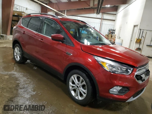2018 Ford Escape SE z VIN 1FMCU9GD6JUB41465, wystawiony jako Copart lot #51332725 z przebiegiem 170 510 mil mil oraz Czysty tytuł • Clean title. Historia ofert i sprzedaży dostępna na DreamBid. Obrazek 4.