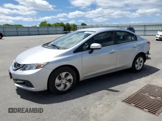 2014 Honda Civic LX z VIN 2HGFB2F59EH552748, wystawiony jako Copart lot #57597455 z przebiegiem 94 681 mil mil oraz Czysty tytuł • Clean title. Historia ofert i sprzedaży dostępna na DreamBid. Obrazek 1.