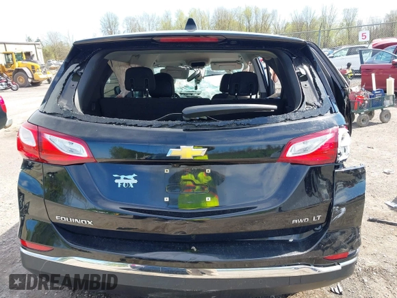 2019 Chevrolet Equinox LT z VIN 3GNAXUEV1KL297594, wystawiony jako IAAI lot #42165836 z przebiegiem 85 519 mil mil oraz . Historia ofert i sprzedaży dostępna na DreamBid. Obrazek 16.