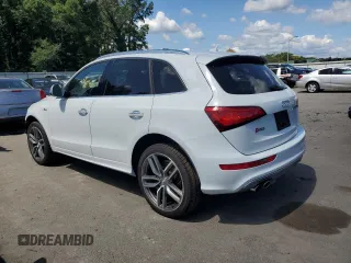 2015 Audi SQ5 Premium Plus with VIN WA1CGAFP6FA048943, listed as a Copart auction lot 65964604 with 103,596 mi miles and Salvage Title. Bid and sale history available at carsss.com. Image 2.