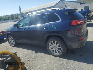 2014 Jeep Cherokee Limited with VIN 1C4PJMDB7EW231433, listed as a Copart auction lot 54593285 with 94,024 mi miles and Salvage Title. Bid and sale history available at carsss.com. Image 2.