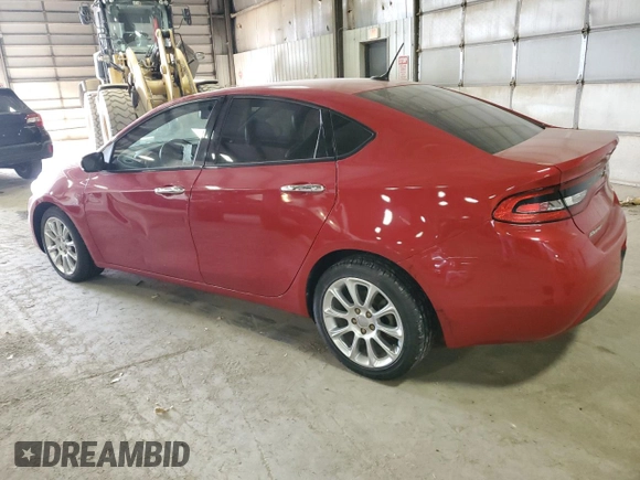 2013 Dodge Dart Limited with VIN 1C3CDFCA6DD336943, listed as a Copart auction lot 52040315 with 136,047 mi miles and Salvage Title. Bid and sale history available at carsss.com. Image 2.