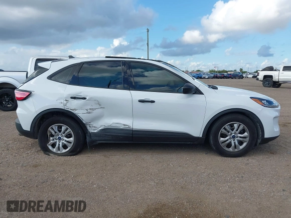 2022 Ford Escape S with VIN 1FMCU0F65NUB21535, listed as a IAAI auction lot 42557434 with 26,898 mi miles and . Bid and sale history available at DreamBid. Image 13.