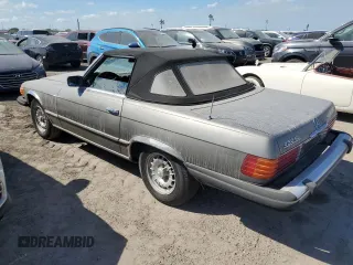 1979 Mercedes-Benz SL with VIN 10704412056845, listed as a Copart auction lot 74874294 with 148,200 mi miles and Salvage title. Bid and sale history available at DreamBid. Image 2.