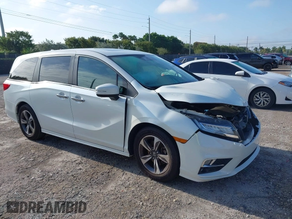 2019 Honda Odyssey Touring with VIN 5FNRL6H81KB068064, listed as a IAAI auction lot 41998072 with 83,280 mi miles. Bid and sale history available at carsss.com. Image 1.