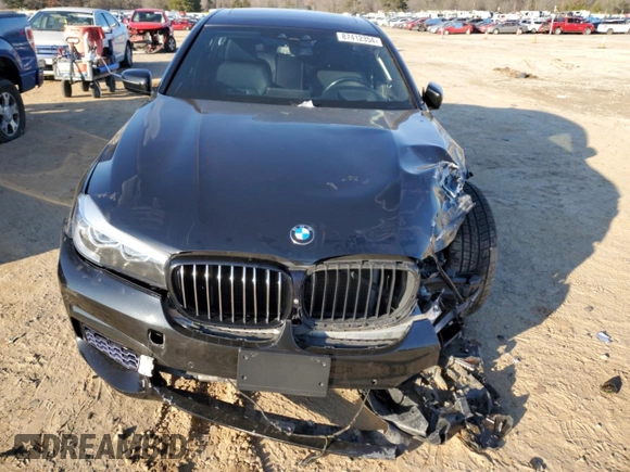 2018 BMW 7 Series 740e xDrive iPerformance with VIN WBA7J2C53JG938305, listed as a Copart auction lot 87412354 with 0 mi miles and Salvage Title. Bid and sale history available at carsss.com. Image 5.
