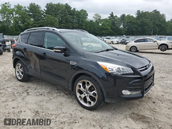 2013 Ford Escape Titanium with VIN 1FMCU9J90DUB42460, listed as a Copart auction lot 59846415 with 158,653 mi miles and Clean title. Bid and sale history available at DreamBid. Image 4.