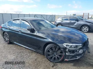 2017 BMW 5 Series 540i with VIN WBAJE5C33HG913604, listed as a IAAI auction lot 41559239 with 107,160 mi miles and . Bid and sale history available at carsss.com. Image 1.
