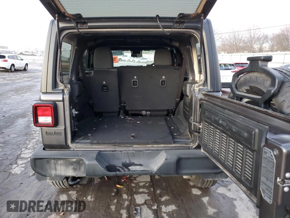 2024 Jeep Wrangler Sport с VIN 1C4PJXKN8RW291502, выставлен на аукционе Copart как лот 88326985 с пробегом 4 720 миль миль и Списание • Salvage title. История ставок и продаж доступна на DreamBid. Изображение 6.