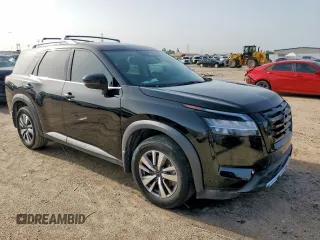 2023 Nissan Pathfinder SL with VIN 5N1DR3CA6PC235469, listed as a Copart auction lot 62963745 with 23,406 mi miles and Clean title. Bid and sale history available at DreamBid. Image 4.
