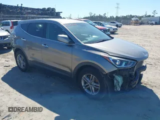 2018 Hyundai Santa Fe 2.4L with VIN 5NMZT3LBXJH057000, listed as a IAAI auction lot 41876044 with 159,426 mi miles and . Bid and sale history available at DreamBid. Image 1.