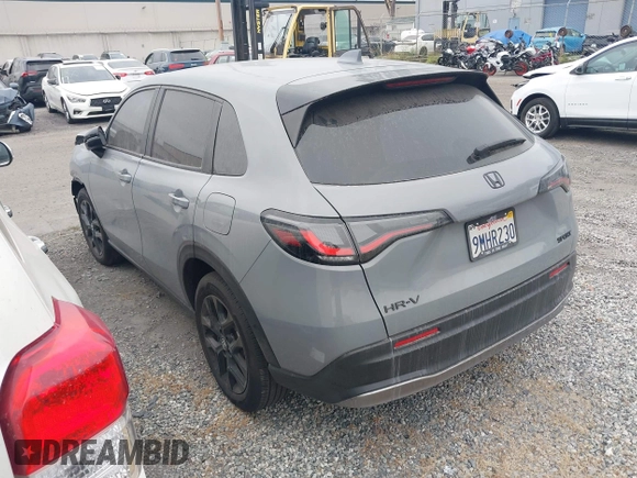 2024 Honda HR-V Sport with VIN 3CZRZ1H51RM752314, listed as a IAAI auction lot 42130406 with 10,435 mi miles and . Bid and sale history available at DreamBid. Image 3.