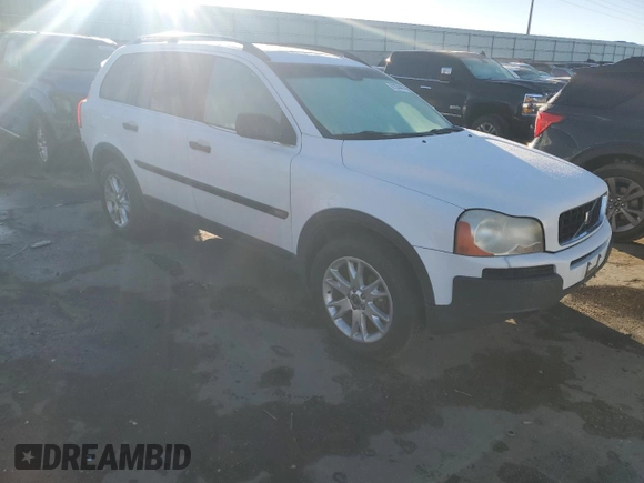 2005 Volvo XC90 with VIN YV1CZ911351192475, listed as a Copart auction lot 81334494 with 118,540 mi miles and Salvage Title. Bid and sale history available at carsss.com. Image 4.