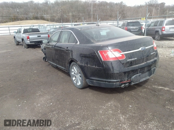 2010 Ford Taurus Limited with VIN 1FAHP2FWXAG153781, listed as a IAAI auction lot 41833315 with 176,800 mi miles. Bid and sale history available at carsss.com. Image 3.