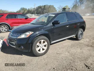 2006 Nissan Murano S with VIN JN8AZ08T36W420077, listed as a Copart auction lot 50002455 with 187,172 mi miles and Clean Title. Bid and sale history available at carsss.com. Image 1.