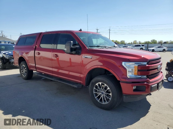 2019 Ford F-150 XL with VIN 1FTFW1E48KKE64154, listed as a Copart auction lot 53897685 with 62,268 mi miles and Salvage Title. Bid and sale history available at carsss.com. Image 4.
