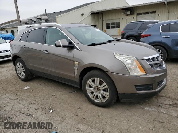 2011 Cadillac SRX Luxury Collection with VIN 3GYFNDEY6BS675617, listed as a Copart auction lot 50735845 with 123,351 mi miles and Salvage Title. Bid and sale history available at carsss.com. Image 4.