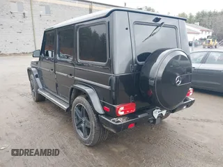 2015 Mercedes-Benz G-Class G 550 with VIN WDCYC3HF2FX240570, listed as a IAAI auction lot 41824525 with 54,985 mi miles. Bid and sale history available at carsss.com. Image 3.