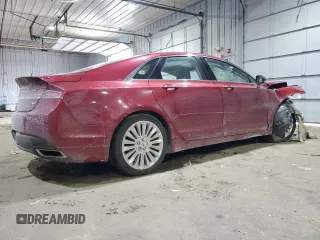 2016 Lincoln MKZ with VIN 3LN6L2JK6GR621911, listed as a Copart auction lot 42857065 with 122,074 mi miles and Salvage Title. Bid and sale history available at carsss.com. Image 3.
