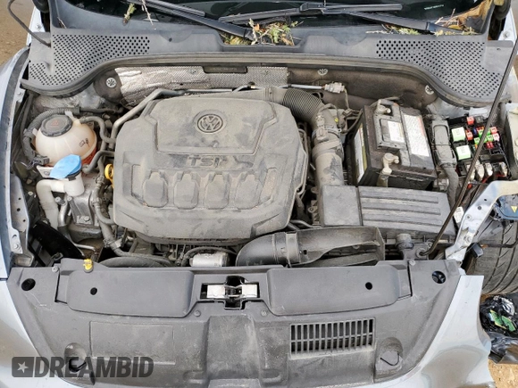 2019 Volkswagen Beetle S with VIN 3VW5DAAT1KM510718, listed as a Copart auction lot 58332605 with Not provided miles and Salvage title. Bid and sale history available at DreamBid. Image 11.